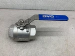 New Ovc 2" CF8M Stainless Full Port Ball Valve Haitima. Fixed Price $72.00.