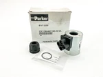 New Parker CK1860457-30-24-UL Solenoid Coil 24VDC. Fixed Price $250.00.
