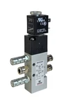 New Camozzi 358-015-02TF 35801502TF 5/2-WAY Single Solenoid Valve W/ U73 Coil. Fixed Price $110.00.