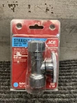 ACE2060LF Straight Valve Quarter Turn Shut-off O- 7/16"-1/2" Sj I- Fip. Fixed Price $25.00.