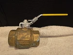 Fnw PN25W-MOP5 1/2" DN40 Bronze Ball Valve 150 Wsp 600 Wog 125G. Fixed Price $39.99.