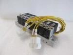 Koganei, 030E1, Solenoid Block Assy, W/ 12 Pin F Connector 8 Valve, Used. Fixed Price $25.00.