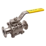 Top-flo 38431077PTFE Series Biopharm Sanitary 1" Ball Valve, Tri-clamp. Fixed Price $150.00.