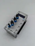 Festo CPX-4AE-P-D10 Analogue Module W/interlinking Block. Fixed Price $125.00.