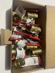 (10)PROLINE 107-813 1/2" Ball Valves, 600PSI Full Port Brass Threaded, 7690T. Fixed Price $38.85.