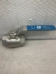 New Fluid Controls 1-1/2" 1000 Wog Stainless Ball Valve F11SR-CF8M. Fixed Price $72.00.