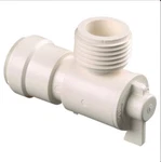 Watts, 1/2" Copper Tube Size Quick Connect X 3/4" Male Garden Hose Thread Angle. Fixed Price $16.99.