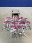 Sharkbite 1/2" X 3/8" Od Straight Stop 1/4 Turn Chrome Lot Of 12 New Sealed. Fixed Price $99.99.