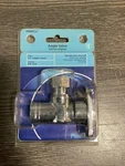 Plumb Pak PP60PCLF Chrome 1/2-COPPER Sweat 3/8-IN-OD 1/4-TURN Angle Stop Valve. Fixed Price $13.95.