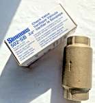 3/4" Npt In-line Check Valve Brass Spring Loaded 400 Psi Simmons 502SB Usa 3ER09. Fixed Price $19.92.