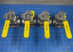 Lot Of Apollo 3/4" 3-PIECE Stainless 1500 Cwp Ball Valves 86A-204-01. Fixed Price $203.15.