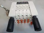 Smc VV5Q41-04N11TFD3-NUC Base Mounted Manifold Plug In D-sub Connector (M815). Fixed Price $80.00.
