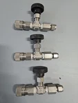 Parker 4M-V4LR-SS Needle VALVE,STRAIGHT,316 SS,1/4 In. Mpt Lot Of. Fixed Price $99.00.