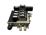 Smc Solenoid Valve Manifold With Gauges NVFS2100-5FZ & NVFS2200-5FZ. Fixed Price $175.99.
