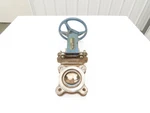 Dezurik Fig. 824 3" Stainless Knife Gate Valve Lug Style Rising Stem Metal Seat. Fixed Price $144.99.