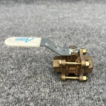 Amico V-X-VLV-NIB-5T 1/2" Npt Threaded 3 Piece Bronze Ball Valve Used. Fixed Price $39.99.