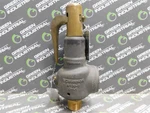 Used Ge Dresser 1543F-21 Consolidated Valve X 1/4 592 Lbs/hr .156 Lift. Fixed Price $100.00.