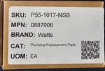 Watts 0887006 Plumbing Replacement Parts. Fixed Price $37.99.