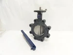 253534 New-no Box; Nibco LD-3022-3 Lever Handle Lug Style 4" Butterfly Valve. Fixed Price $552.19.