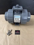New No Box Hayward 3"TRUE Union Ball Valve Pvc Epdm Warranty Fast Shipping. Fixed Price $225.00.