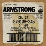Armstrong Cbv 2T 570109 345 2" Npt Circuit Balancing Valve. Fixed Price $210.00.