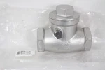 200# Stainless Steel Threaded Check Valve 1" Quality FNW16B200G Retail $122. Fixed Price $59.99.