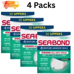 Bond Denture Adhesive Seals Uppers Fresh Mint Zinc Free 30 Ct 4 Pack. Fixed Price $23.49.