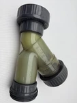 Vintage George Fisher Style 2" Check Valve Pvc NW50-DA63-2-ND10 Pfa Lined. Fixed Price $400.00.
