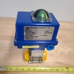 Indelac / Sharpe 24 Vdc Electric Actuated 1" S.s. Ball Valve. Fixed Price $399.97.