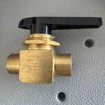 Swagelok B-45F8 Brass Ball Valve 2500 Psig. Fixed Price $100.00.