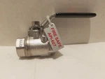 Ubv 1/2" Ball Valve C77B3 CF8M 2000WOG B16.34 CL800 Fire Save API-607. Fixed Price $19.99.