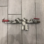 Zurn Wilkins 34-975XL 3/4" Reduced Pressure Principle Backflow Preventer. Fixed Price $375.00.