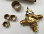 Invensys Siebe Valve Body VB-7312-000-4-02 1/2" Reduced Port 3-WAY Mixing 2.2CV. Fixed Price $70.00.