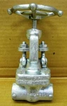 R-p&c Forged Steel Globe Valve 1/4", Fig. No. F80-DE, Disc CR-13, Seat H.f.. Fixed Price $50.00.