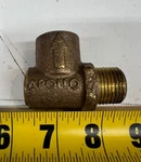 1/2" Apollo General Purpose Relief Valve Male Npt X Sweat 100 Psi 16-202-03 Usa. Fixed Price $25.99.