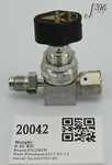 20042 Fujikin Manual Diaphragm Valve, To Female 1/4'' Vcr 078067. Fixed Price $50.89.
