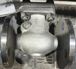 New Aloyco 377 Stainless 316 Flanged Check Valve 150LB CF8M Freeship. Fixed Price $200.00.