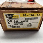 Apollo 2" Manual Ball Valve 70-148-64 # 600 Cwp Bronze. Fixed Price $99.99.