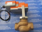 Belimo 2-WAY Globe Valve & Actuator, 1.5"NPT, CV28. 250PSI, Nc/fc. Fixed Price $3200.00.