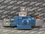 Used Moog D654E003 Proportional Control Valve P04FXC1BNX 061-602C. Fixed Price $750.00.