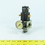 Numatics S22C-04BGKMP Solenoid Operated Slow Start Valve 24VDC Coil 1/2". Fixed Price $35.09.