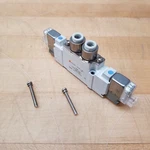 Smc SY5220-5LOZ-C6-Q Solenoid Valve Used. Fixed Price $26.59.