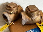 (qty 2) Milwaukee Swing Check Valve, Horizontal, 510T-200,. Fixed Price $300.00.