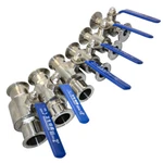 Od 3/4 Inch 1" 2" 1.5" Sanitary Ball Valve Tri Clamp Ferrule Stainless Steel 316. Fixed Price $29.88.