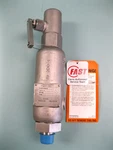 3/4" X 1" Farris Engineering 27DA23-M40/S4 Relief Valve 100 Psi Ss New (G14). Fixed Price $399.99.
