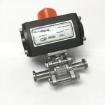 Dixon Bradford RP-BA-012-DA Double Acting Actuator W/ 1/2" Sanitary Ball Valve. Fixed Price $115.00.