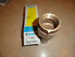 Campbell FV-5T 1/4" Brass Foot Valve With Stainless Steel Screen. Fixed Price $20.00.