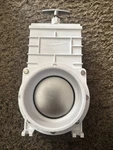 Valterra 4" Pvc Gate Valve Slip/hub Fittings With Stainless Steel Paddle. Fixed Price $139.25.