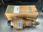 Kunkle 6182HGM01-LM Safety Relief Valve 1-1/2" Size, Set 35 Psi. Fixed Price $210.00.