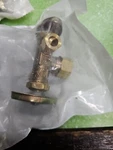 (qty 1) Brasscraft Dual Handle Shut-off Outlet Valve 1/2" 3/8" Od CR1901DVX. Fixed Price $18.75.